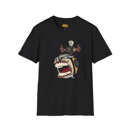 Angry Templar Dude LFG T-Shirt for Tabletop RPG and Wargaming