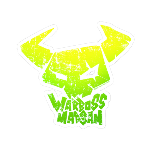 Warboss MadSam Skull Sticker