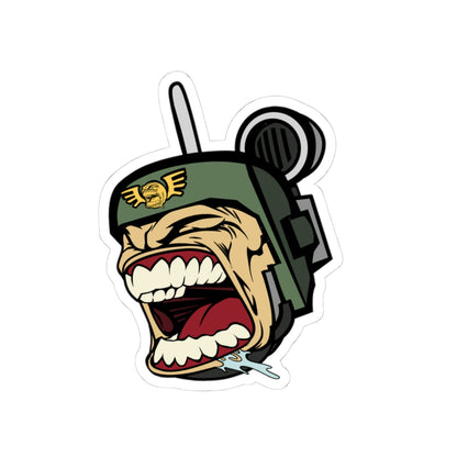 Space Army Grunt Head - Sticker