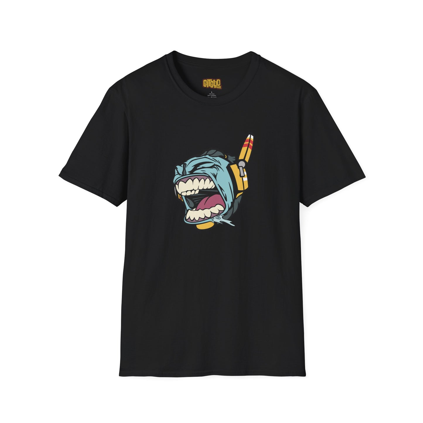 Blue Mech Head - Tee