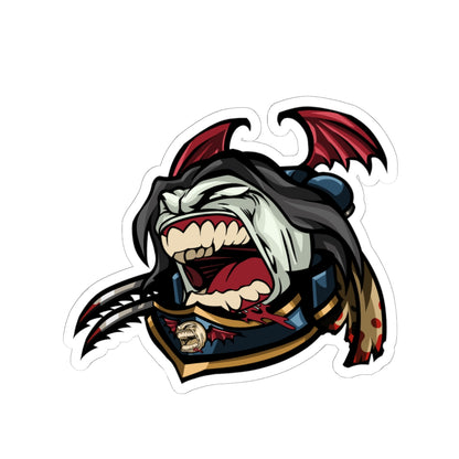 Night Warlord Head - Sticker