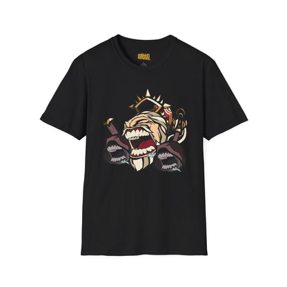 Angry Space King Arthur LFG T-Shirt for Tabletop RPG and Wargaming