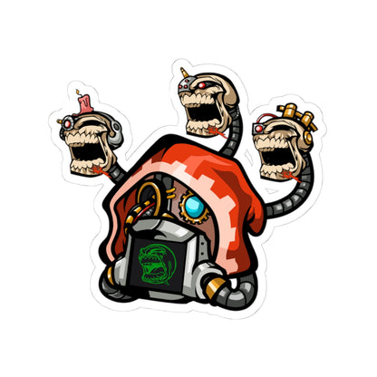 Gadget Fanatic Head - Sticker