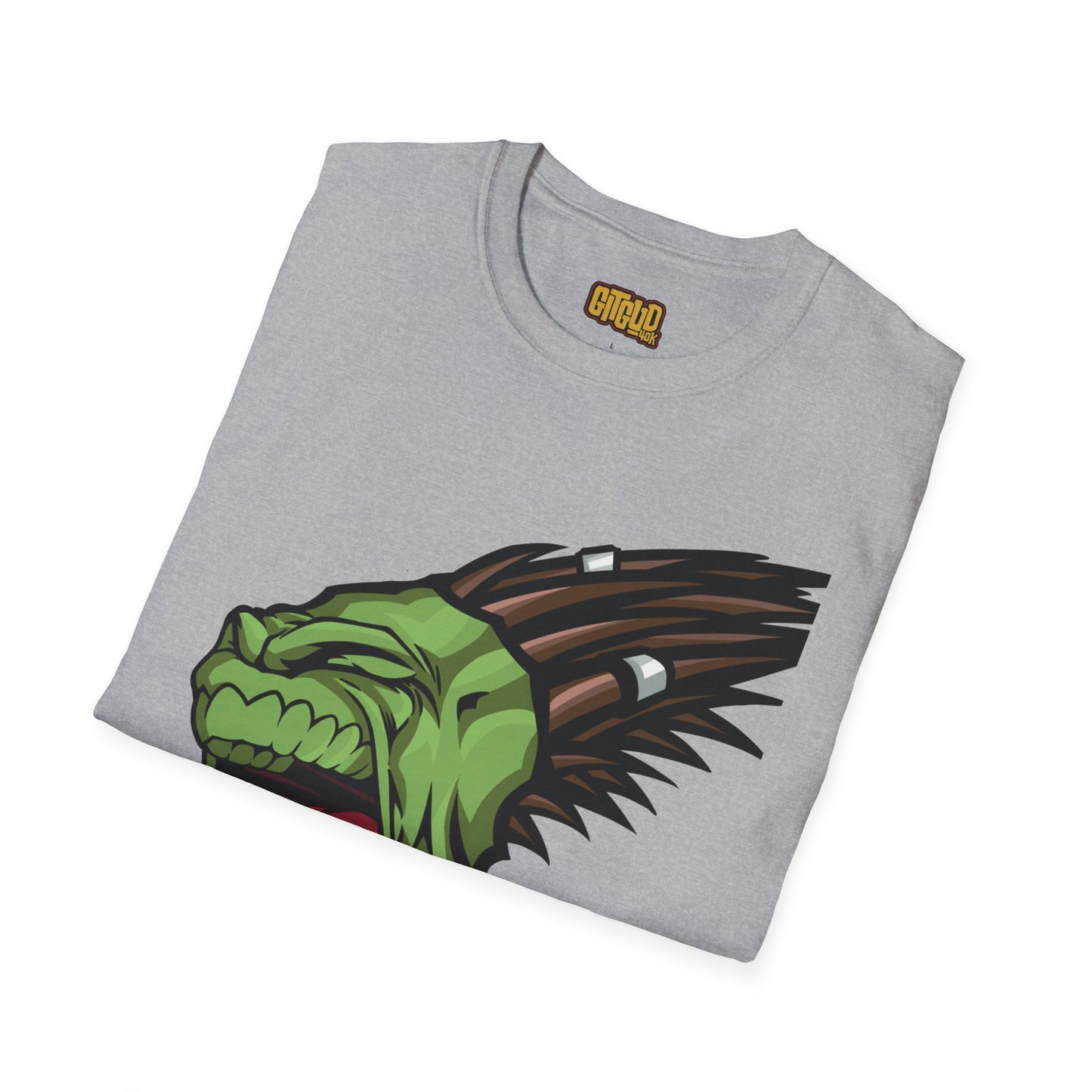 Screaming Cannibal Chicken Alien Shirt