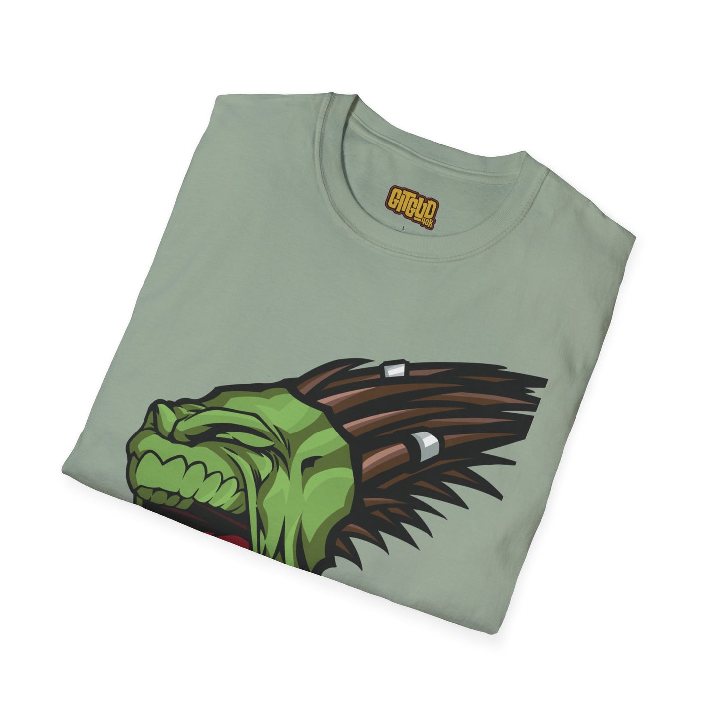 Screaming Cannibal Chicken Alien Shirt