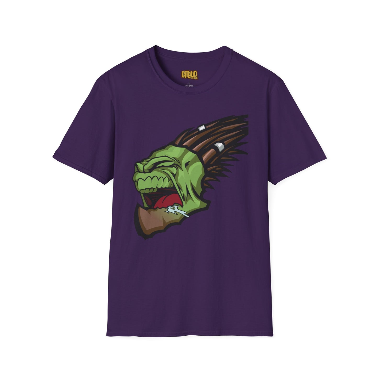 Screaming Cannibal Chicken Alien Shirt