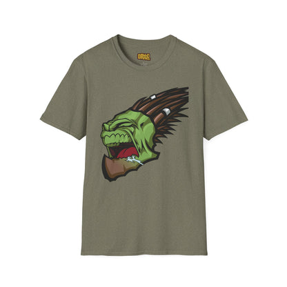 Screaming Cannibal Chicken Alien Shirt