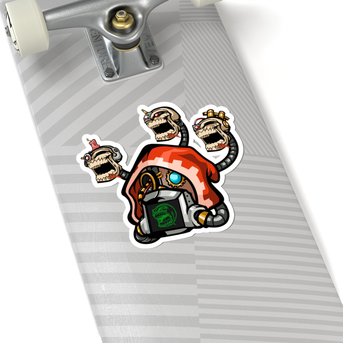 Gadget Fanatic Head - Sticker