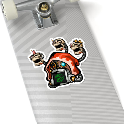 Gadget Fanatic Head - Sticker