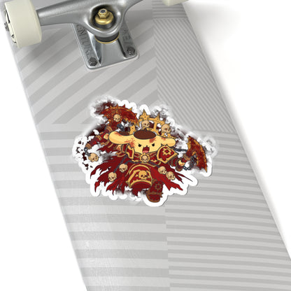 Fuzzy Fury Sticker