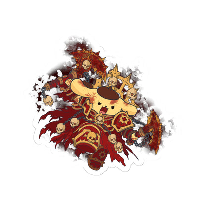 Fuzzy Fury Sticker