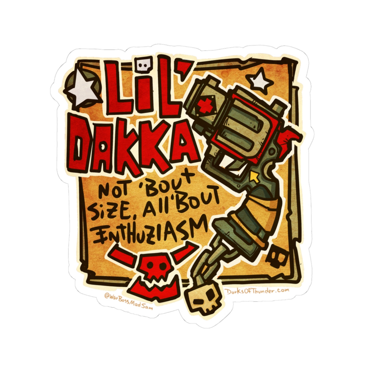 LIL’ DAKKA - Sticker
