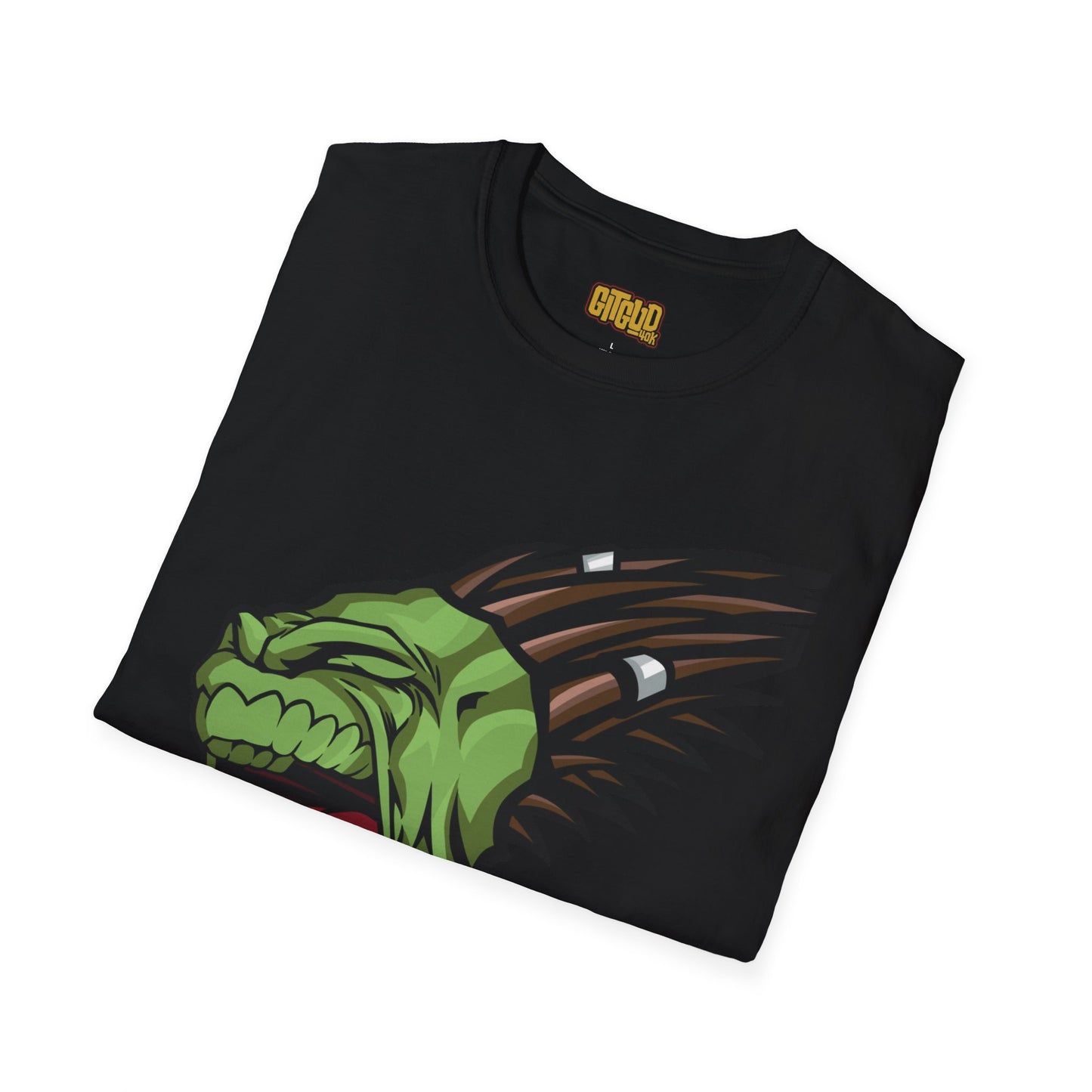 Screaming Cannibal Chicken Alien Shirt