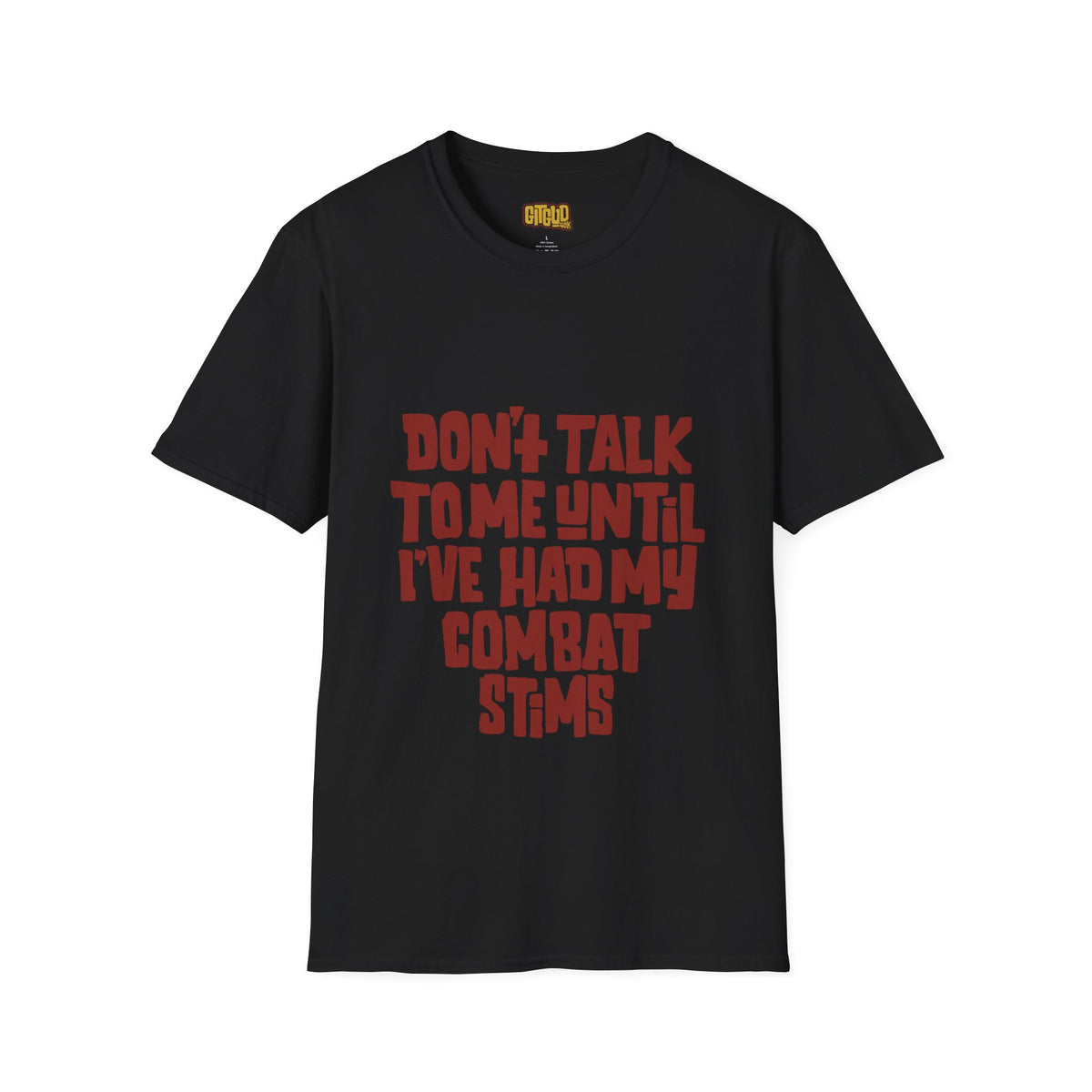 Red Combat Stims Teeshirt