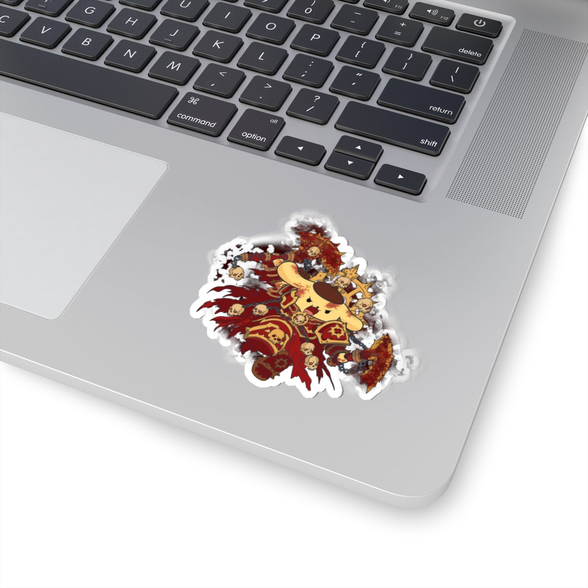 Fuzzy Fury Sticker