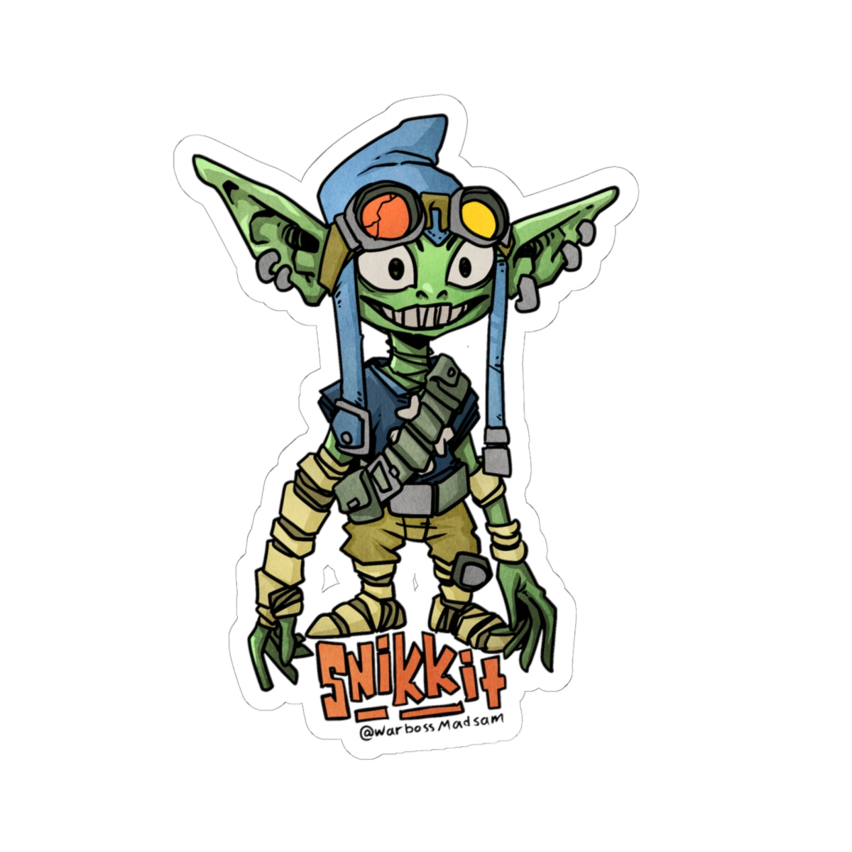 Snikkit Orc Sticker