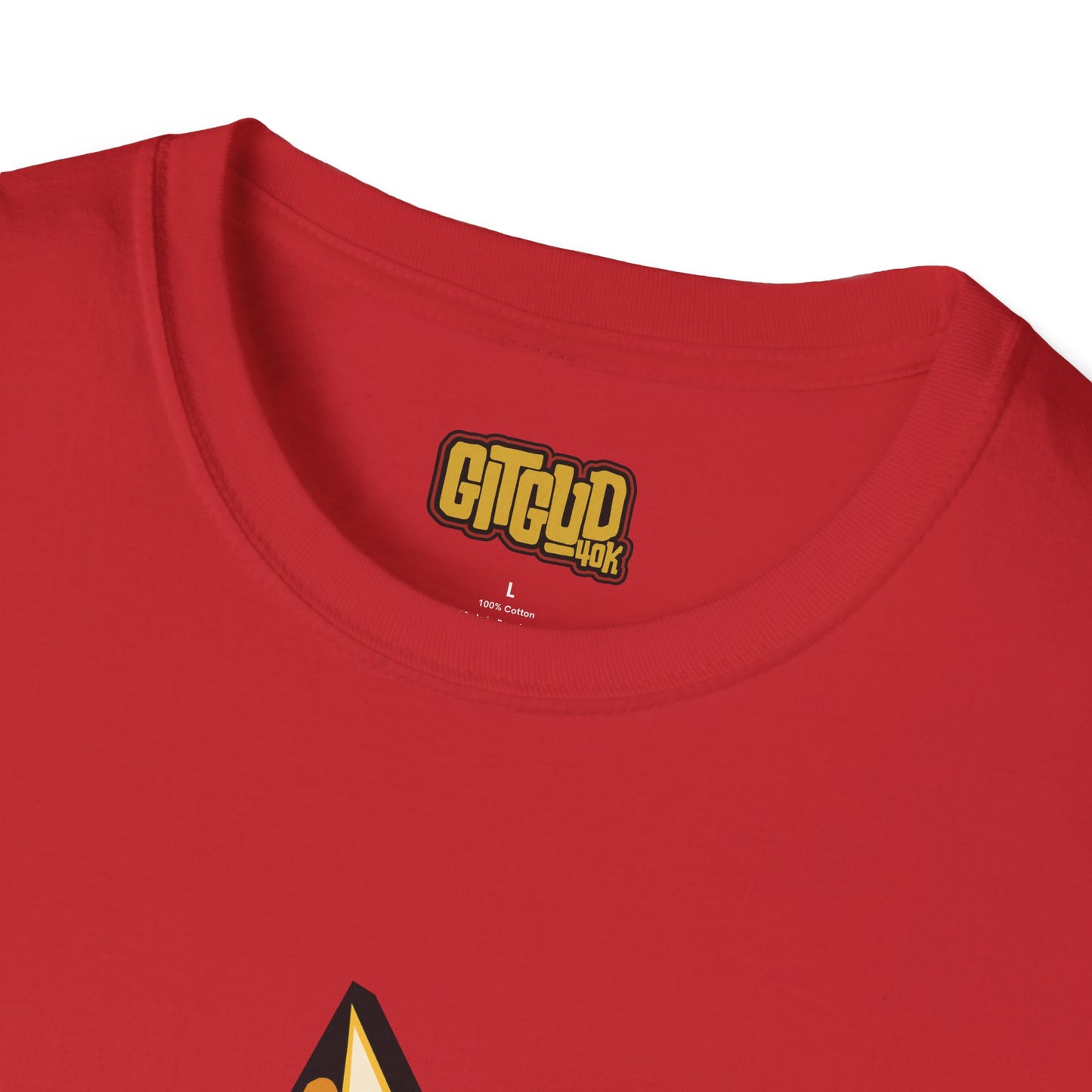 Angry Gold Dude LFG Shirt - Bold Golden Warrior Tee